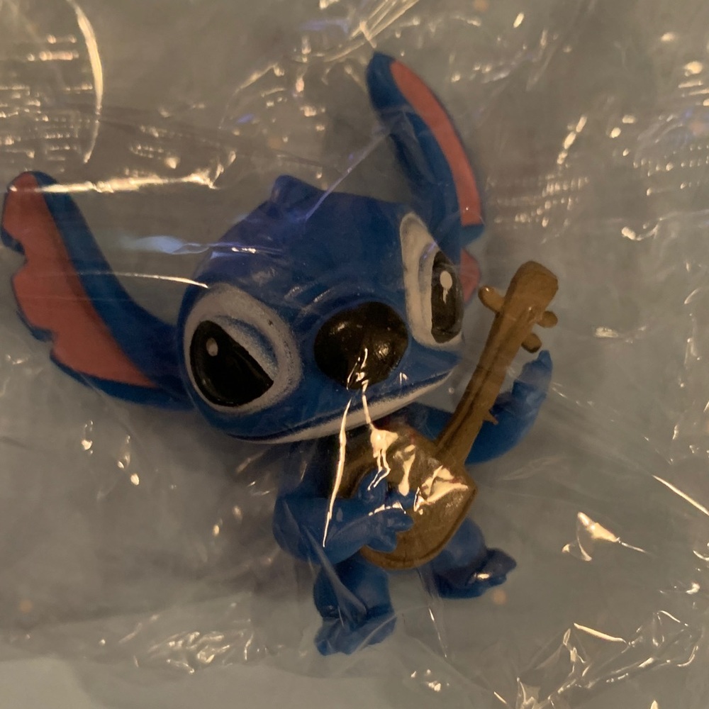 Blue and Gold Action Figure
